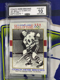 Coach Herb Brooks 1991 Impel US Olympics 72 CCG 10 RC