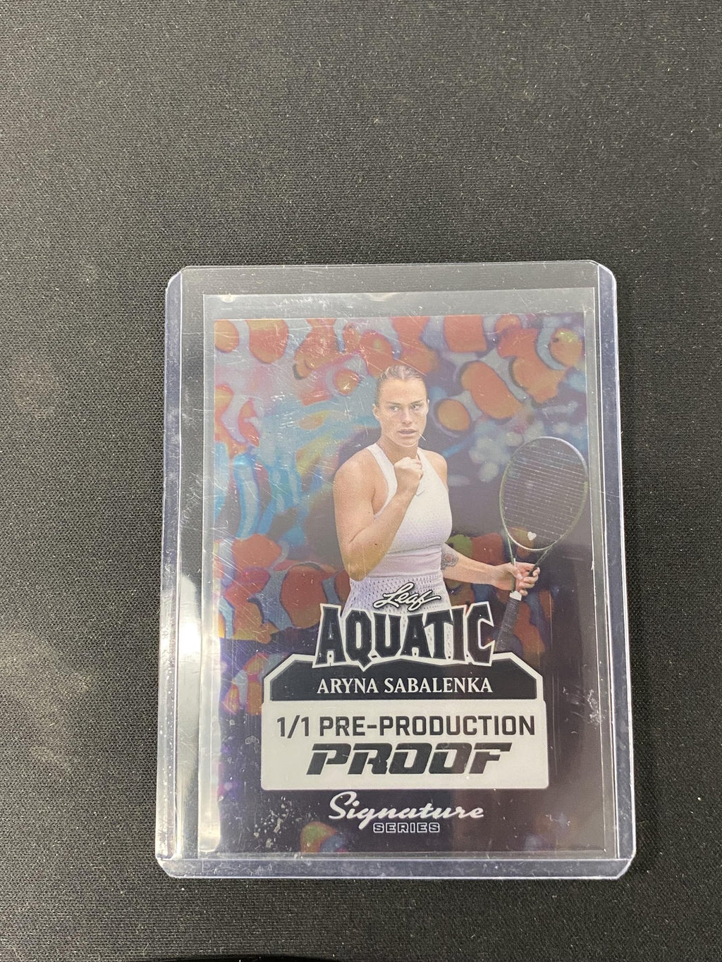 Aryna Sabalenka 2024 Leaf 1/1 Proofs RC