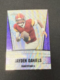 Jayden Daniels 2024 Leaf Metal Rookie Purple /15 RC Commanders