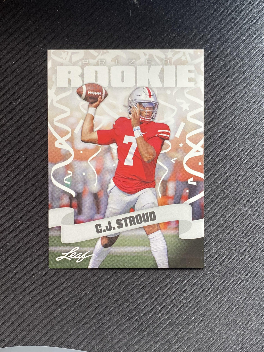 CJ Stroud 2022 Leaf Prized Rookie 7 RC 10 Count Lot