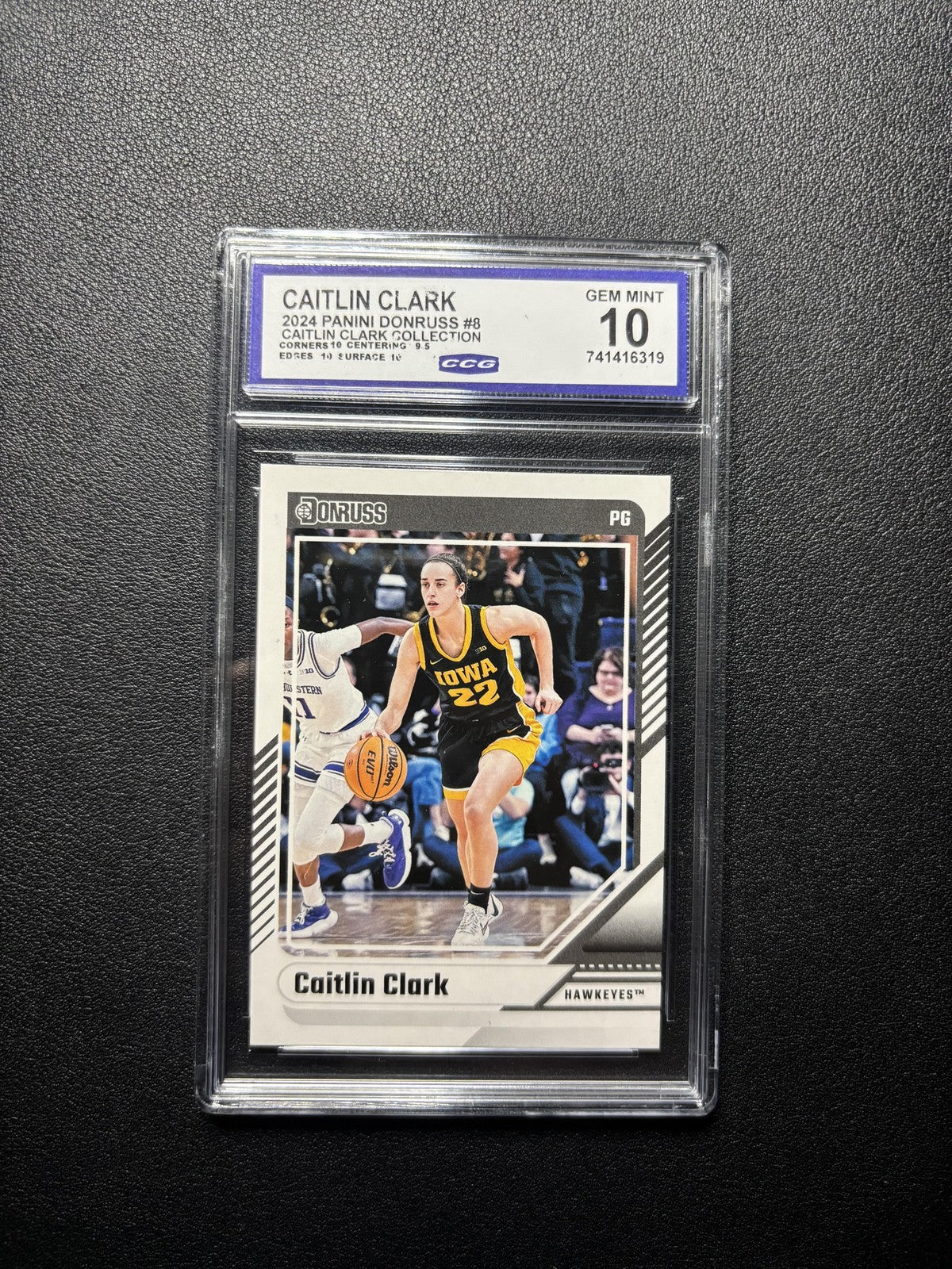 Caitlin Clark 2024 Panini 2024 Panini Caitlin Clark Collection CCG 10