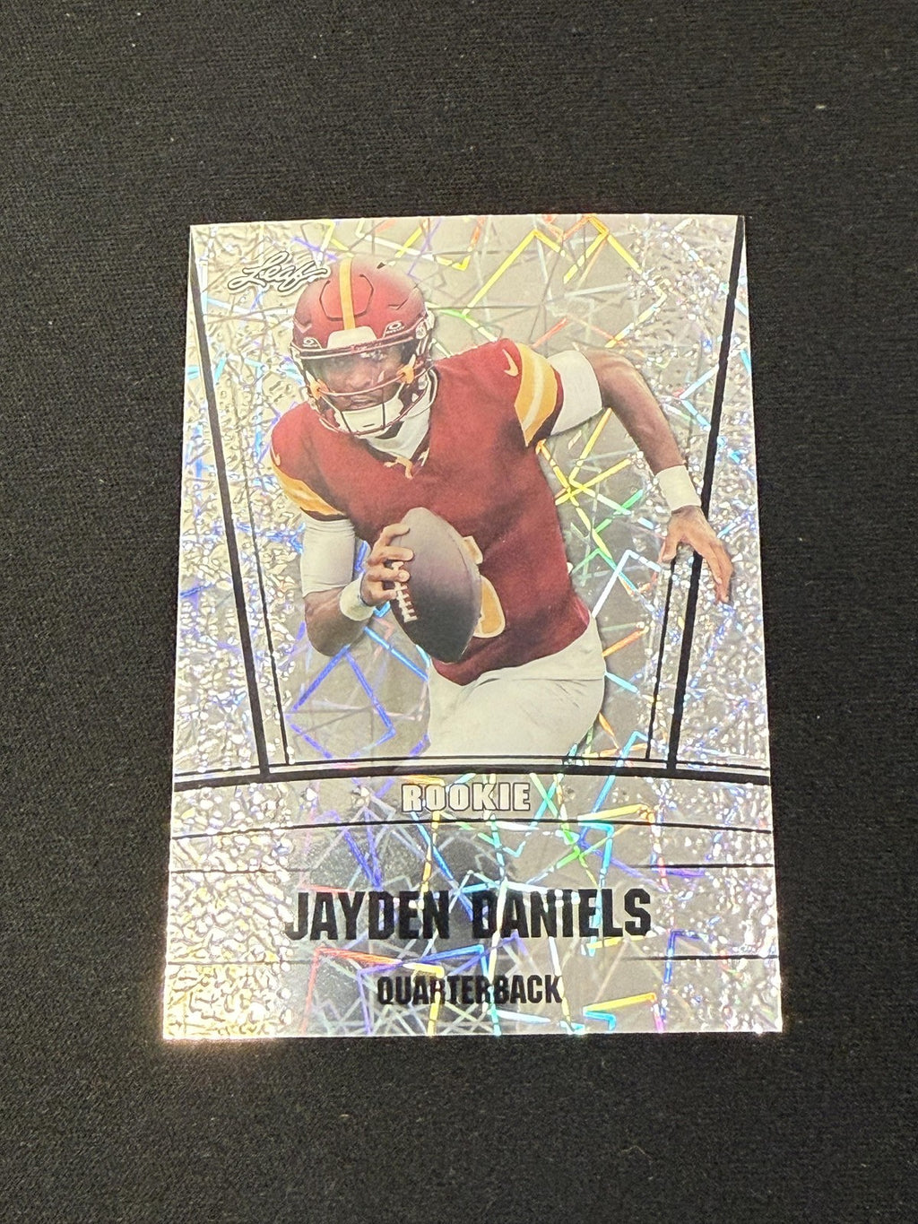 Jayden Daniels 2024 Leaf Metal Rookie Silver /25 RC Washington Commanders
