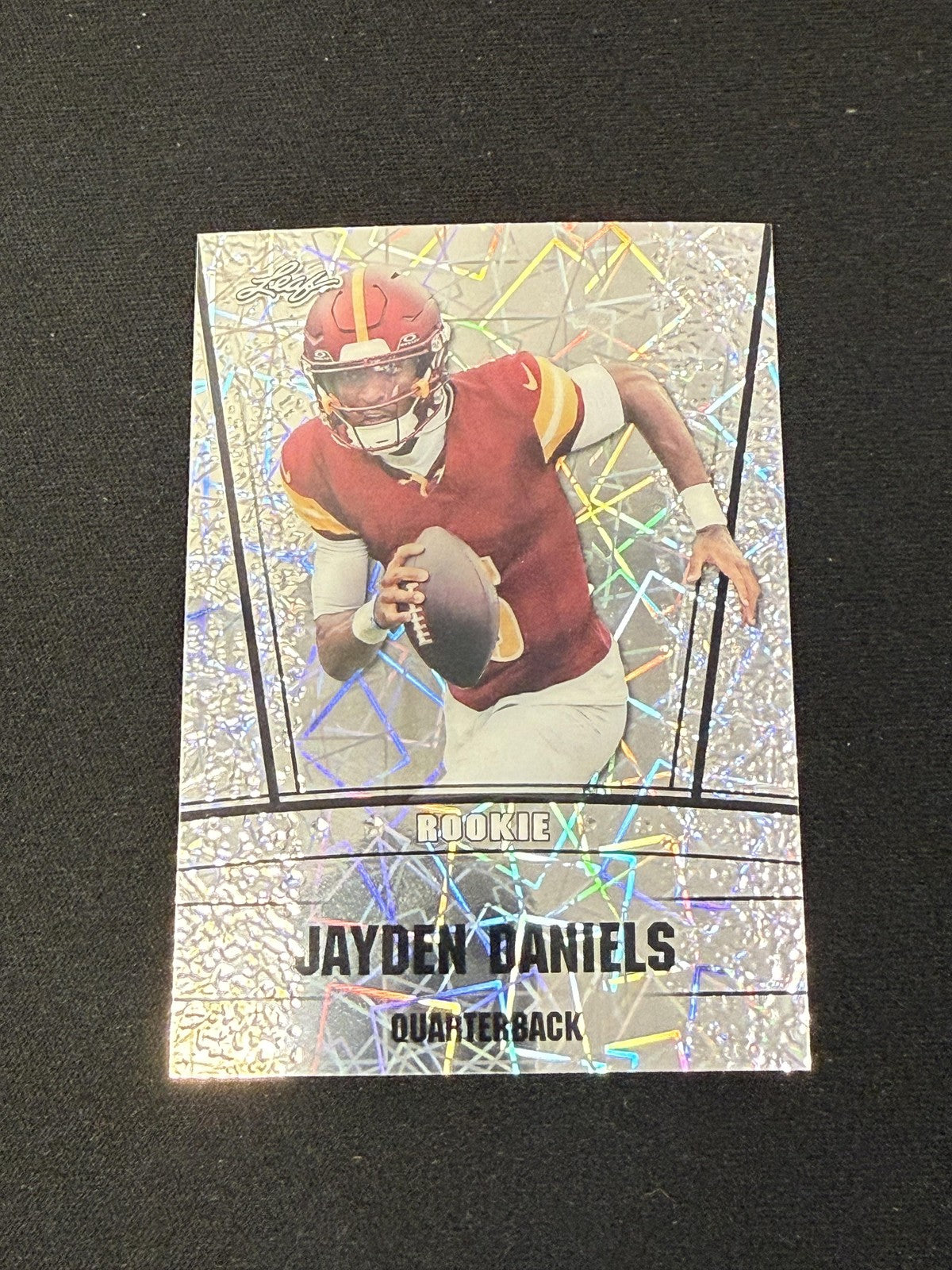 Jayden Daniels 2024 Leaf Metal Rookie Silver /25 RC Washington Commanders
