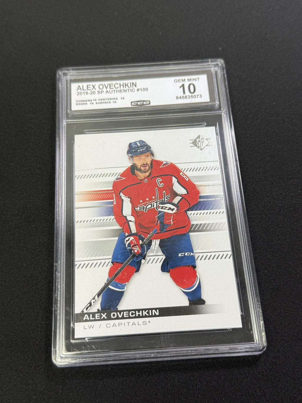Alex Ovechkin 2019 SP Authentic CCG 10 Capitals Rookie