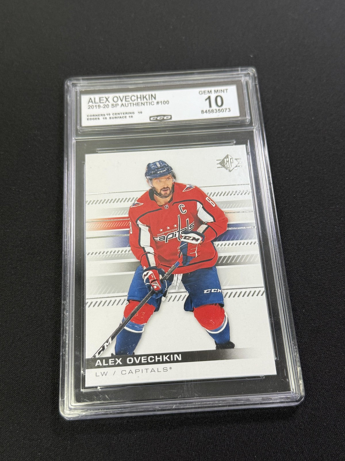Alex Ovechkin 2019 SP Authentic CCG 10 Capitals Rookie