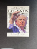 Donald J Trump 2024 Leaf Legends LA01 RC 10 Count Lot