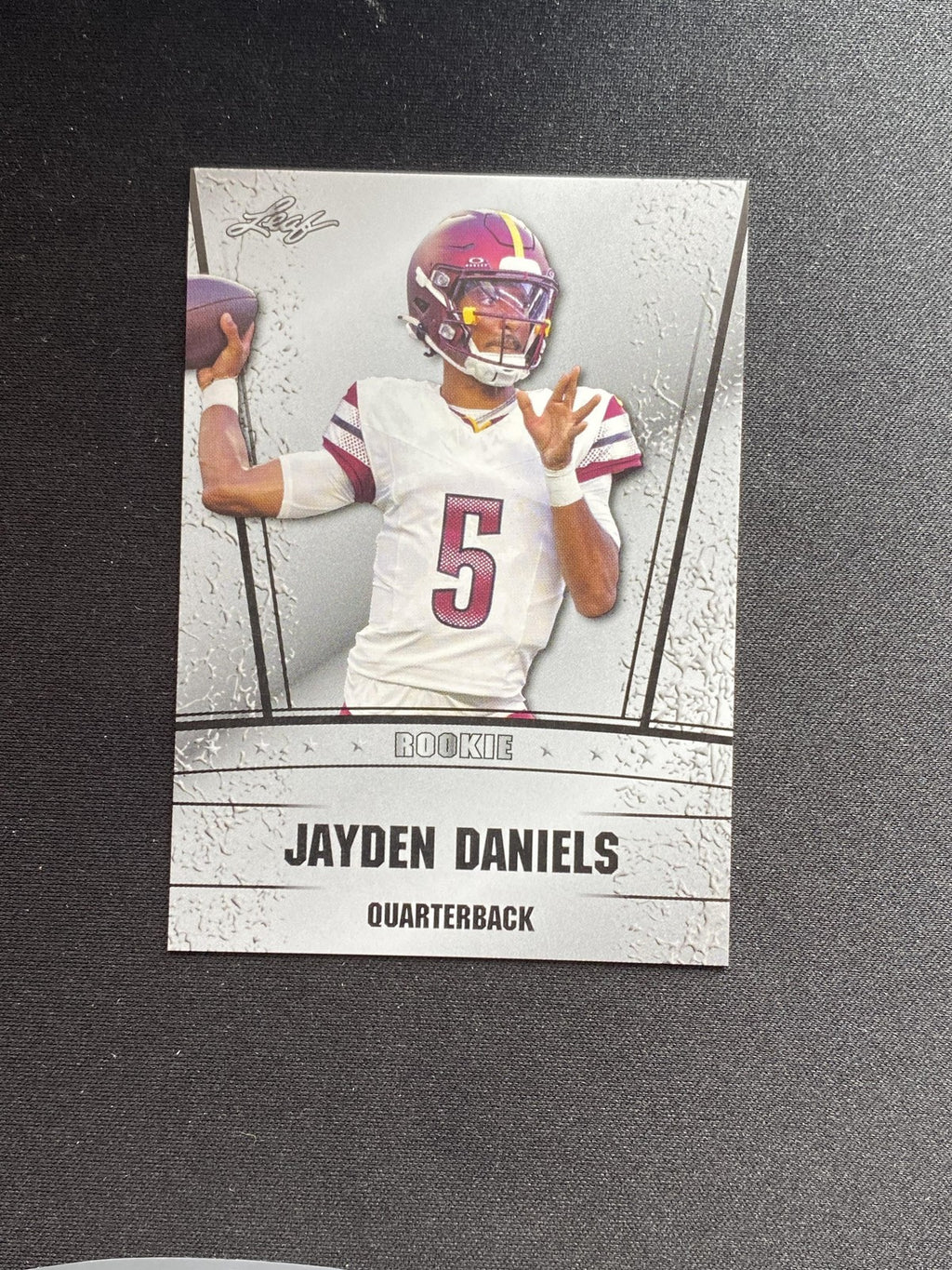 Jayden Daniels 2024 Leaf Draft Rookies RS04 RC 10 Count Lot Washington Commander