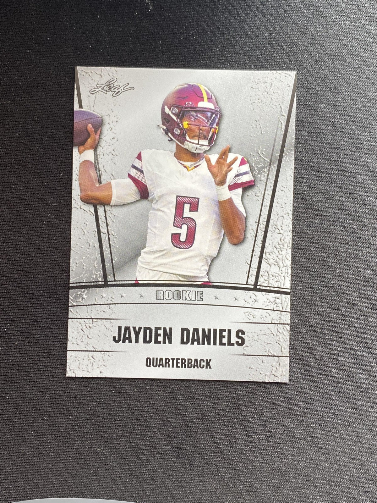 Jayden Daniels 2024 Leaf Draft Rookies RS04 RC 10 Count Lot Washington Commander