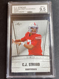 CJ Stroud 2022 Leaf Draft RS15 CCG 9.5 RC