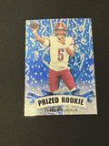 Jayden Daniels 2024 Leaf Prized Metal Rookie Blue /20 RC Washington Commanders