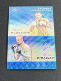 Conor McGregor / Sean O'Malley 2024 Leaf Metal Dual Blue /20 RC