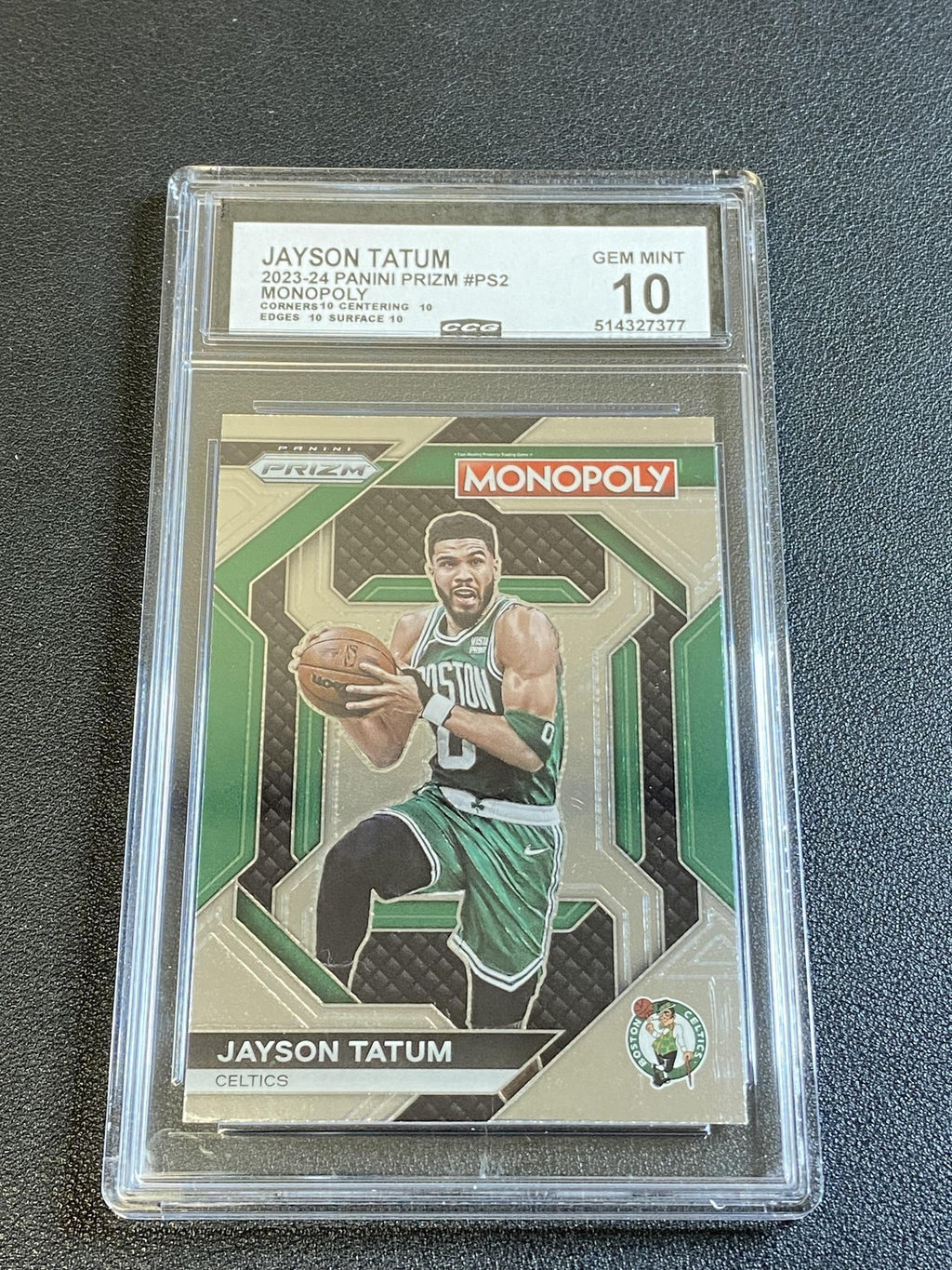 Jayson Tatum 2023 Panini Prizm Monopoly CCG 10 Celtics