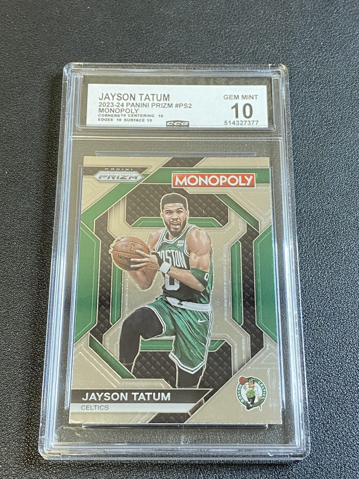 Jayson Tatum 2023 Panini Prizm Monopoly CCG 10 Celtics