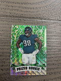 Jalen Carter 2023 Leaf Prized Metal Rookie Green /5 RC Eagles