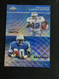 Emmitt Smith / Barry Sanders 2023 Leaf Metal Dual Blue /20 RC