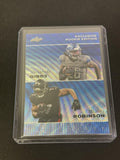 Jahmyr Gibbs Bijan Robinson 2023 Leaf Dual Blue /20 RC