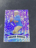 Dante Moore 2023 Leaf Prized Metal Rookie Purple /15 RC