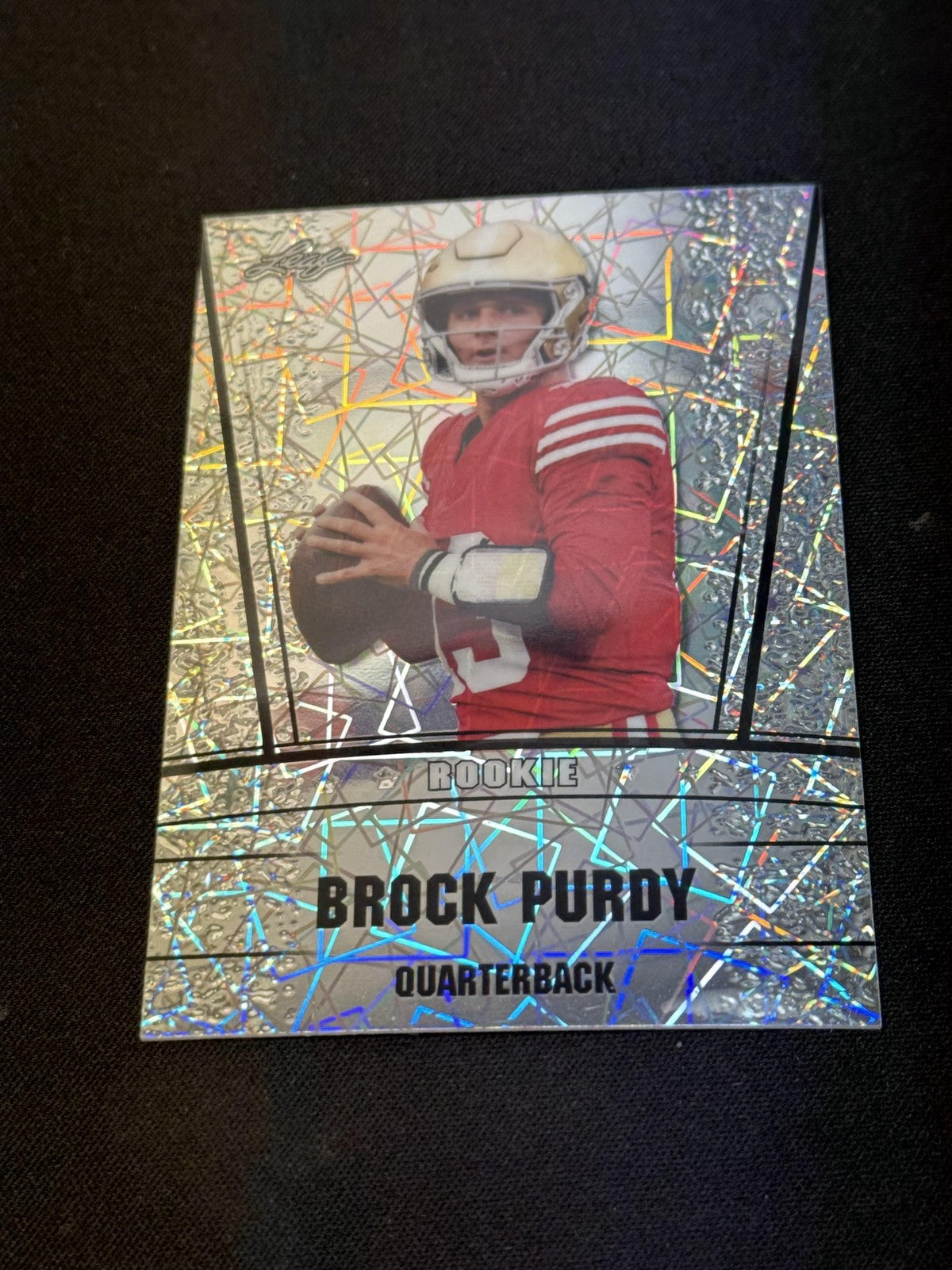 Brock Purdy 2023 LEAF Metal Rookie Silver /25 RC 49ers