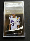 Jayden Daniels 2024 Leaf Exclusive Edition CCG 10 RC
