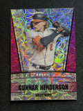 Gunnar Henderson 2023 Leaf Metal Rookies RS33 Pink #/10