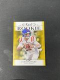 Jaxson Dart 2024 Leaf Rookie Achievement Gold /25 RC NY Giants