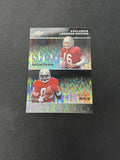 Jerry Rice Joe Montana 2023 LEAF Dual Metal Black /7 RC 49ers
