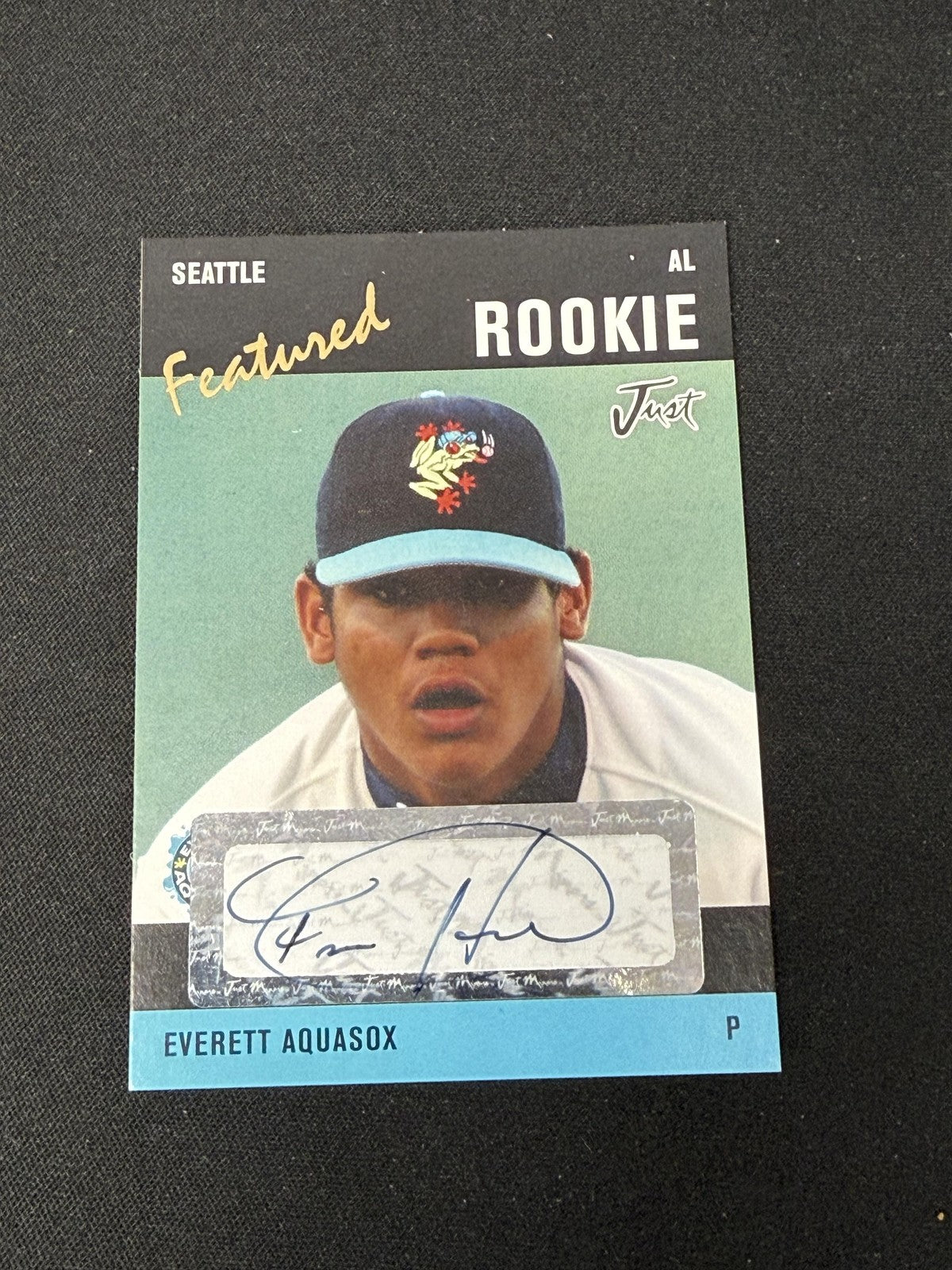 Felix Hernandez 2003 Just Minors Autographs RC Mariners