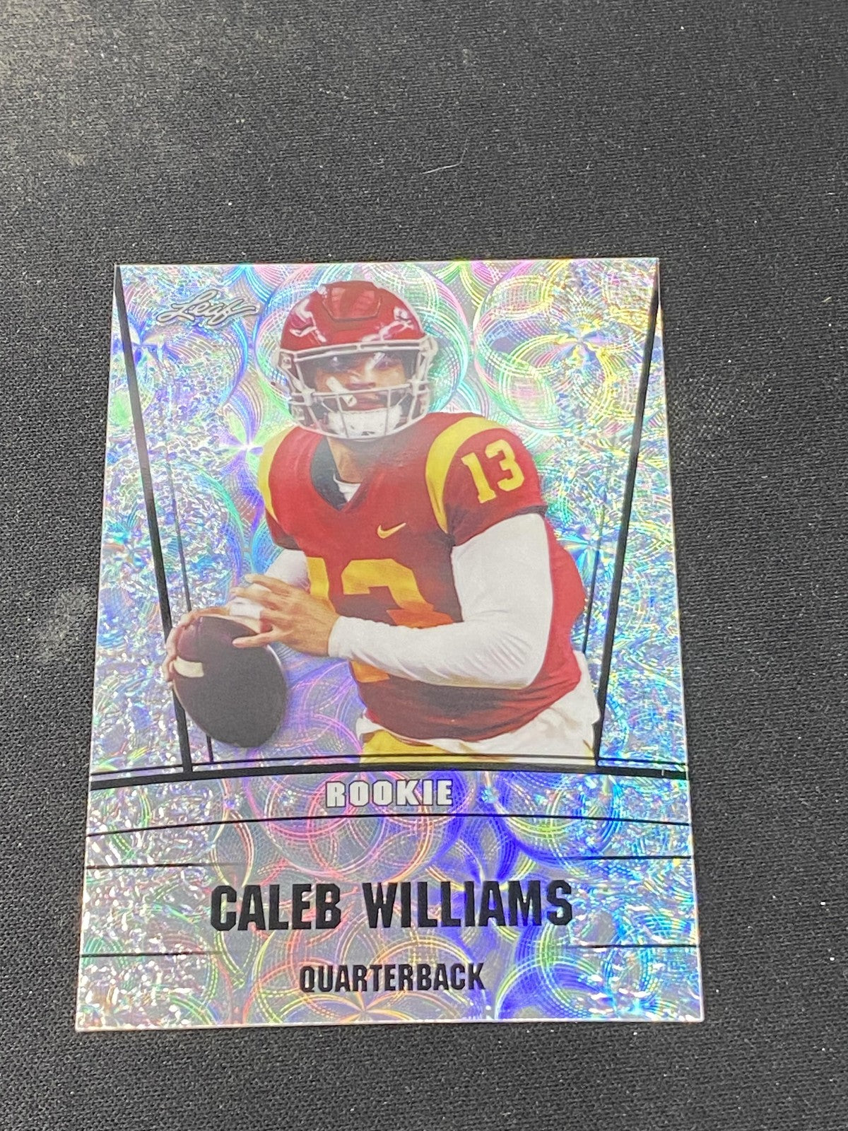 Caleb Williams 2023 Leaf Metal Rookie Silver /25 RC