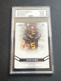 Jayden Daniels 2024 Leaf RC2024 CCG 10 Commanders Rookie