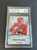 Caleb Williams 2022 Leaf Draft Silver Rookie CCG 10 Bears