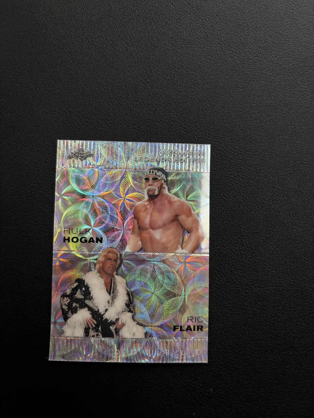 Hulk Hogan/ Ric Flair 2024 Leaf Exclusive Legends Duo ELE12 Metal /25 RC