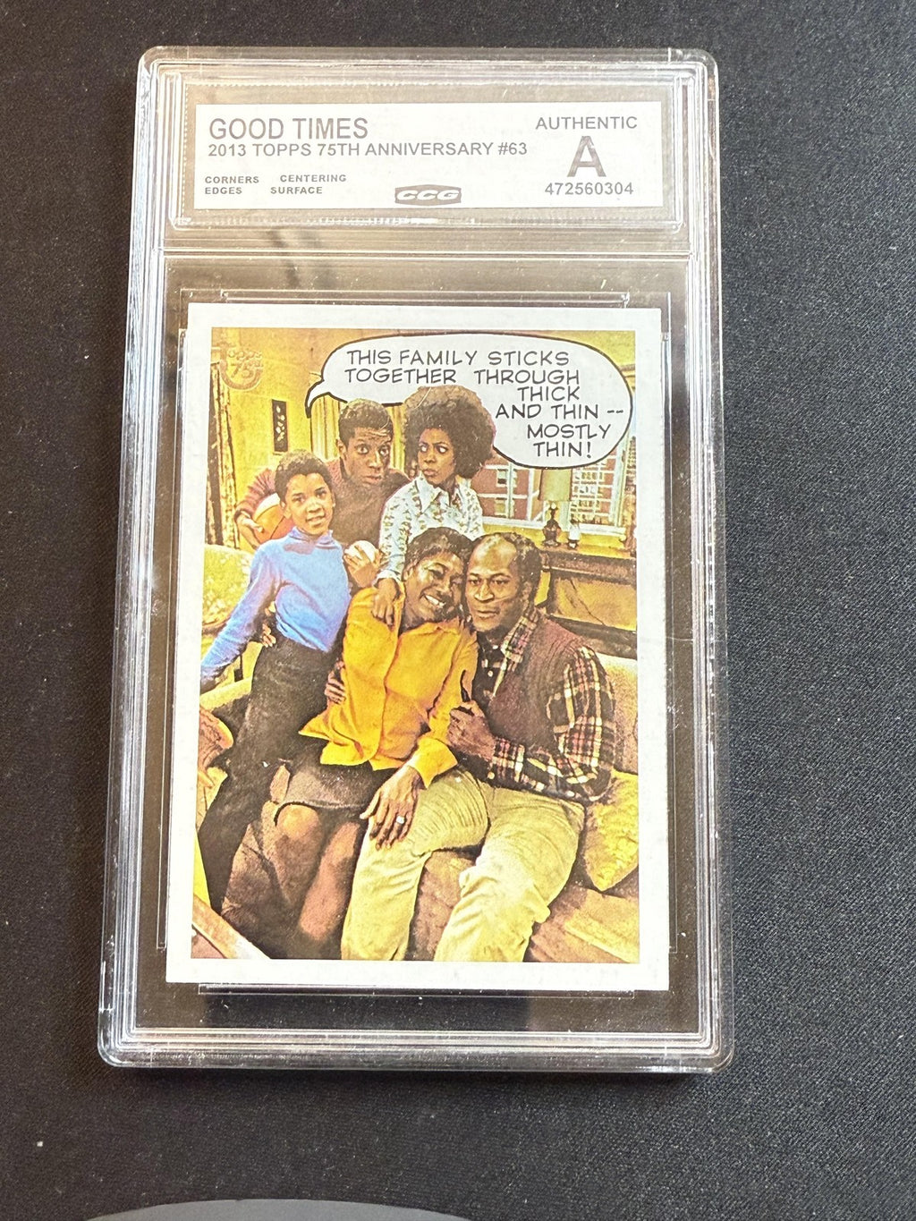 Good Times 2013 Topps 75th Anniversary CCG MINT AUTHENTIC