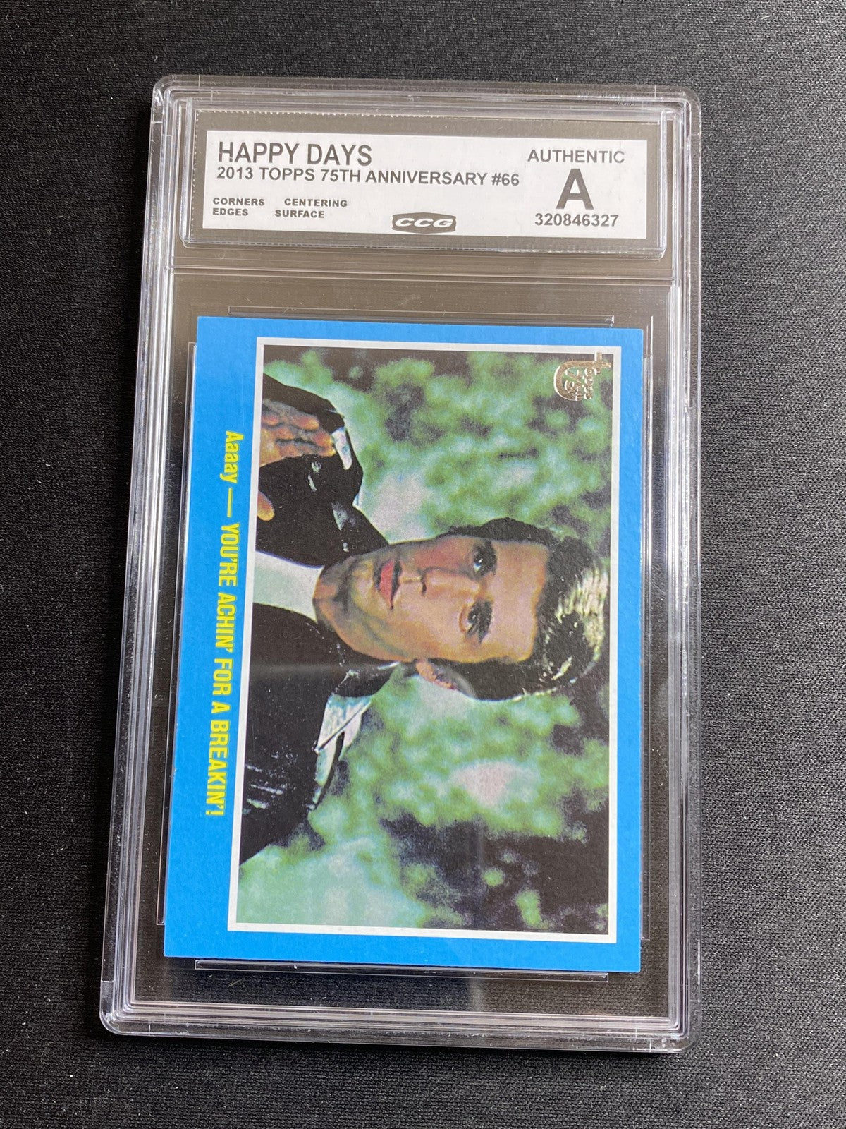 Happy Days 2013 Topps 75th Anniversary 66 CCG MINT AUTHENTIC