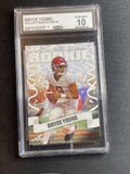 Bryce Young 2022 Leaf Prized Rookie 6 CCG 10 RC