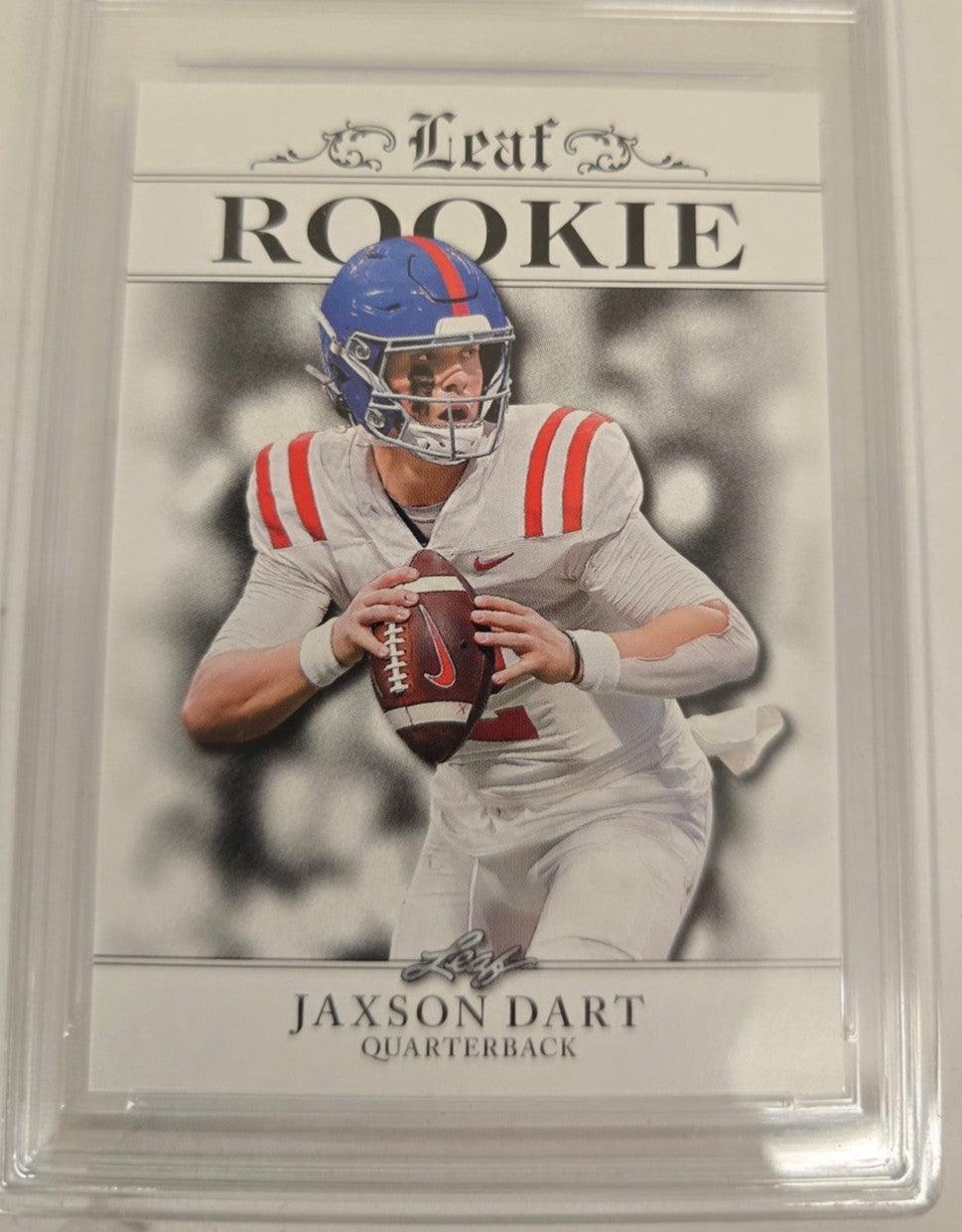 Jaxson Dart 2024 Leaf ROOKIE 10 count lot Gem Mint New York NY GIANTS RCs