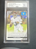 Jalen Hurts 2020 Leaf Flag Rookie CCG 10 Eagles Rookie