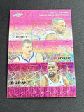 Curry / Jokic / Durant 2024 Leaf Metal Trio Pink /10 RC