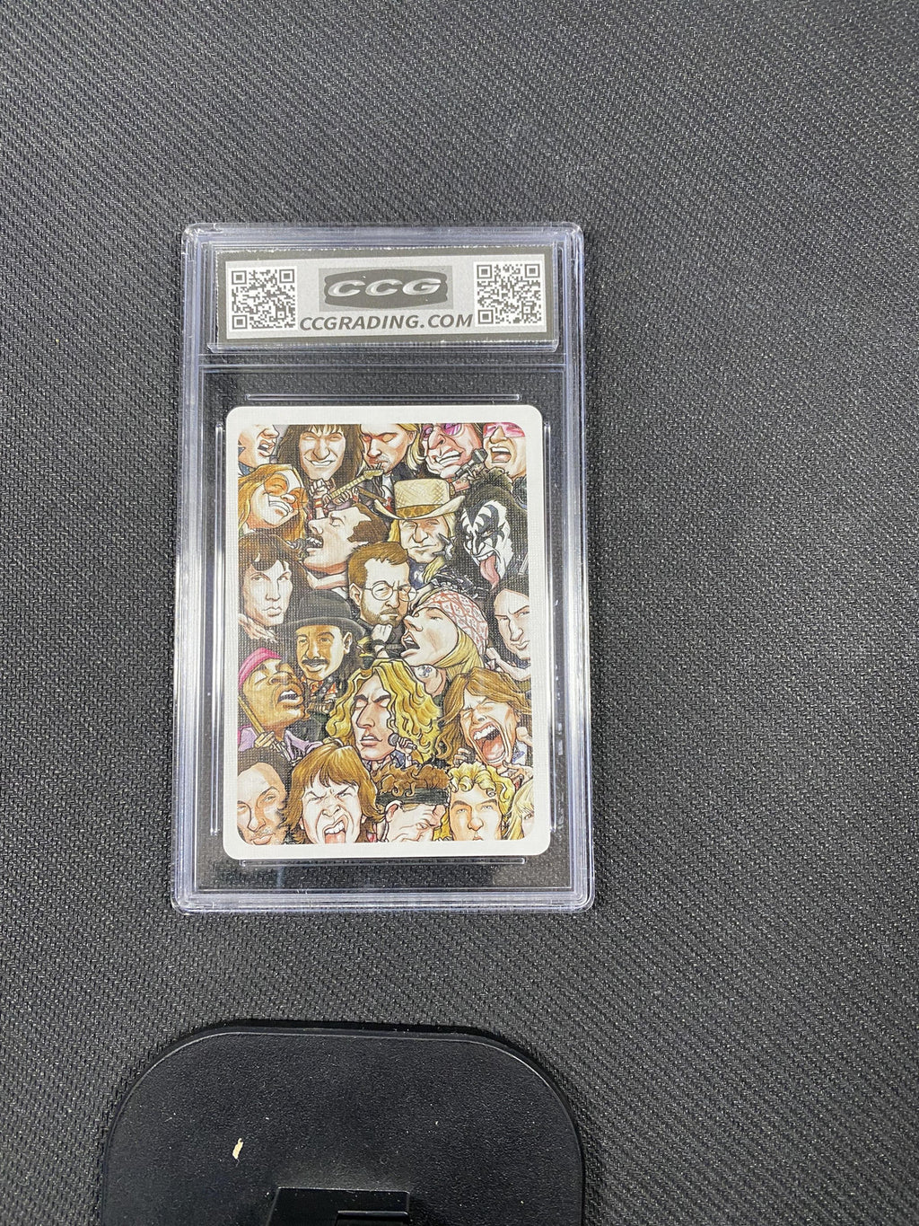 Gene Simmons 2022 Hero Decks Rock N' Roll Jack of Clubs CCG 10 RC