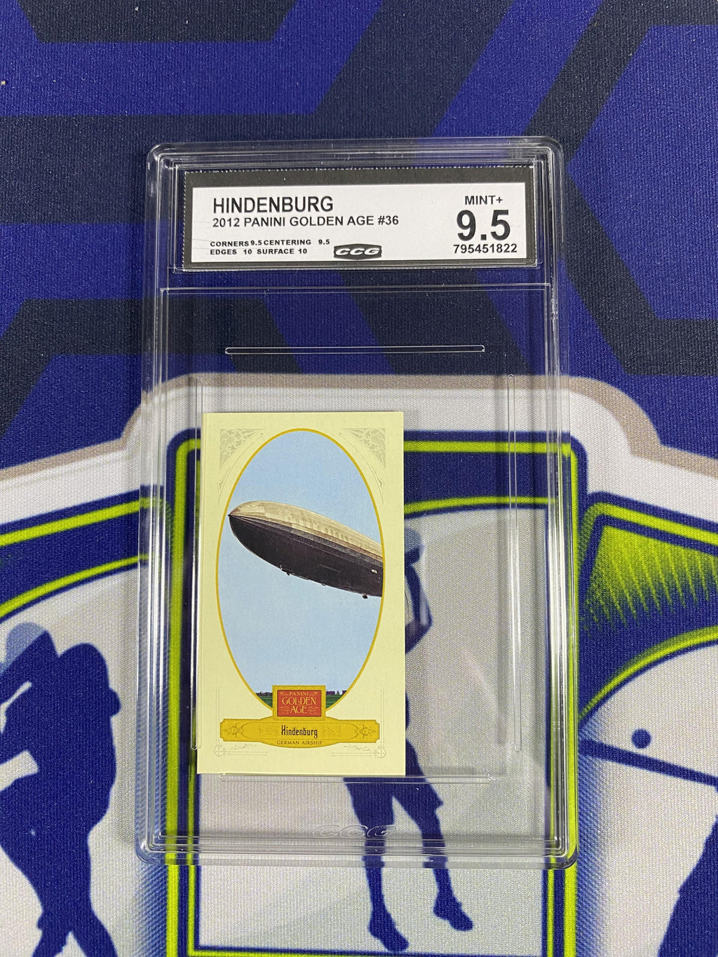 Hindenburg 2012 Panini Golden Age 36 CCG 9.5 RC