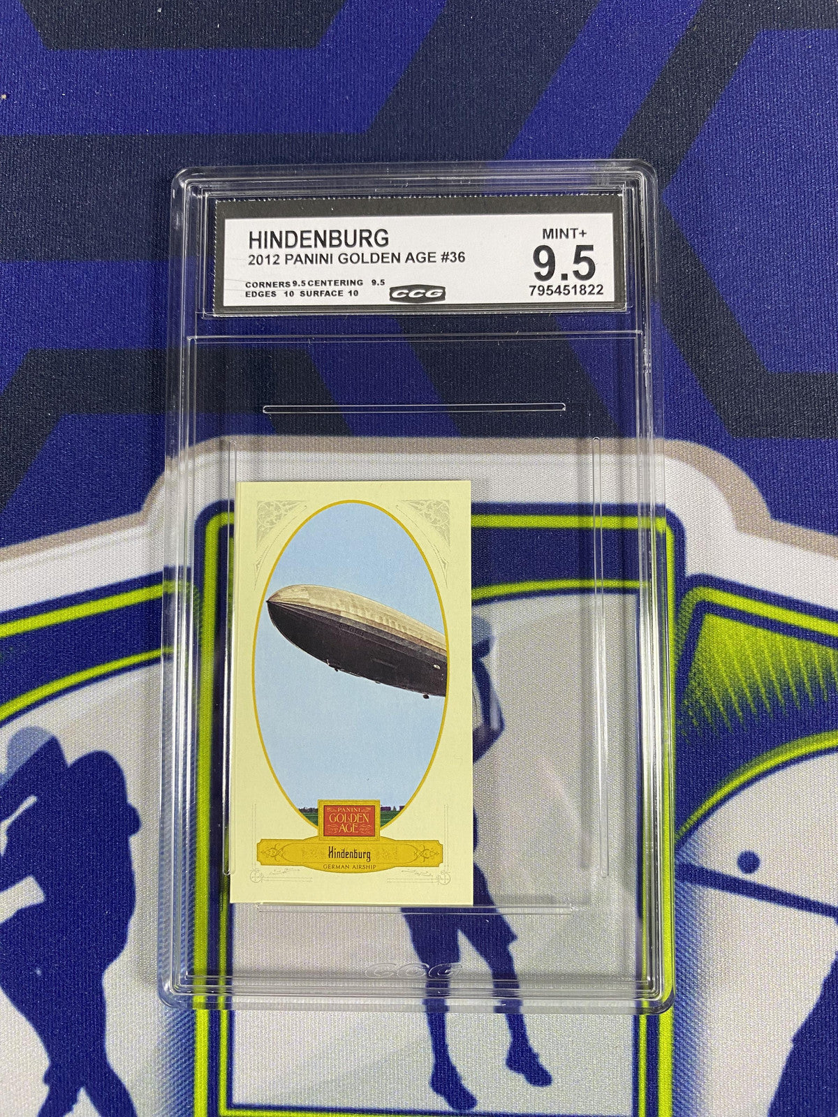 Hindenburg 2012 Panini Golden Age 36 CCG 9.5 RC