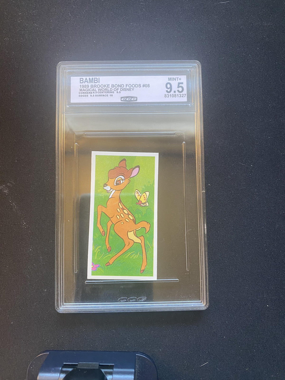 Bambi 1989 Brooke Bond Foods Magical World of Disney 8 CCG 9.5 RC