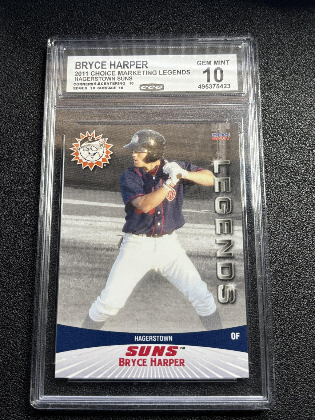 Bryce Harper 2011 Choice Marketing Legends CCG 10