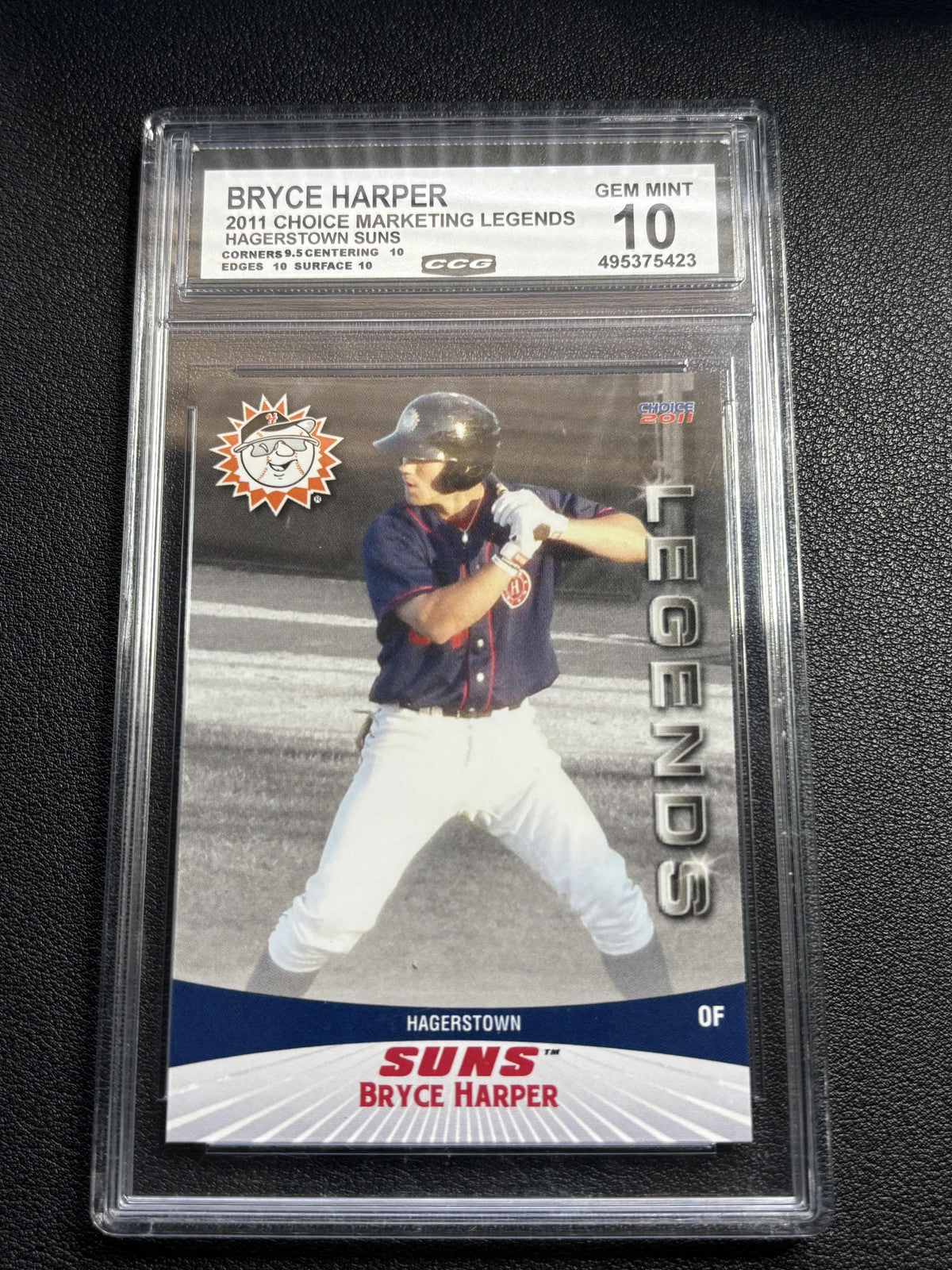 Bryce Harper 2011 Choice Marketing Legends CCG 10