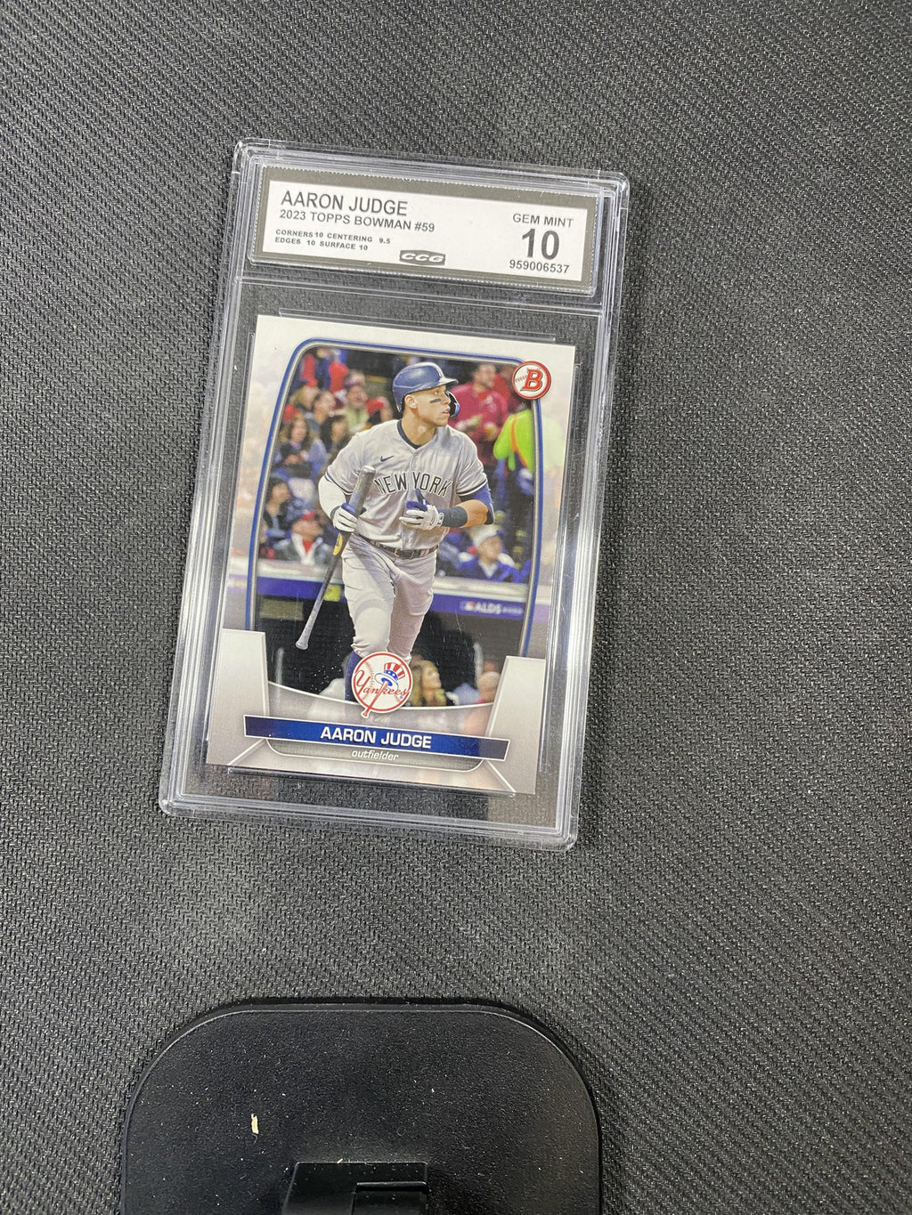 Aaron Judge 2023 Topps Bowman 59 CCG 10 RC