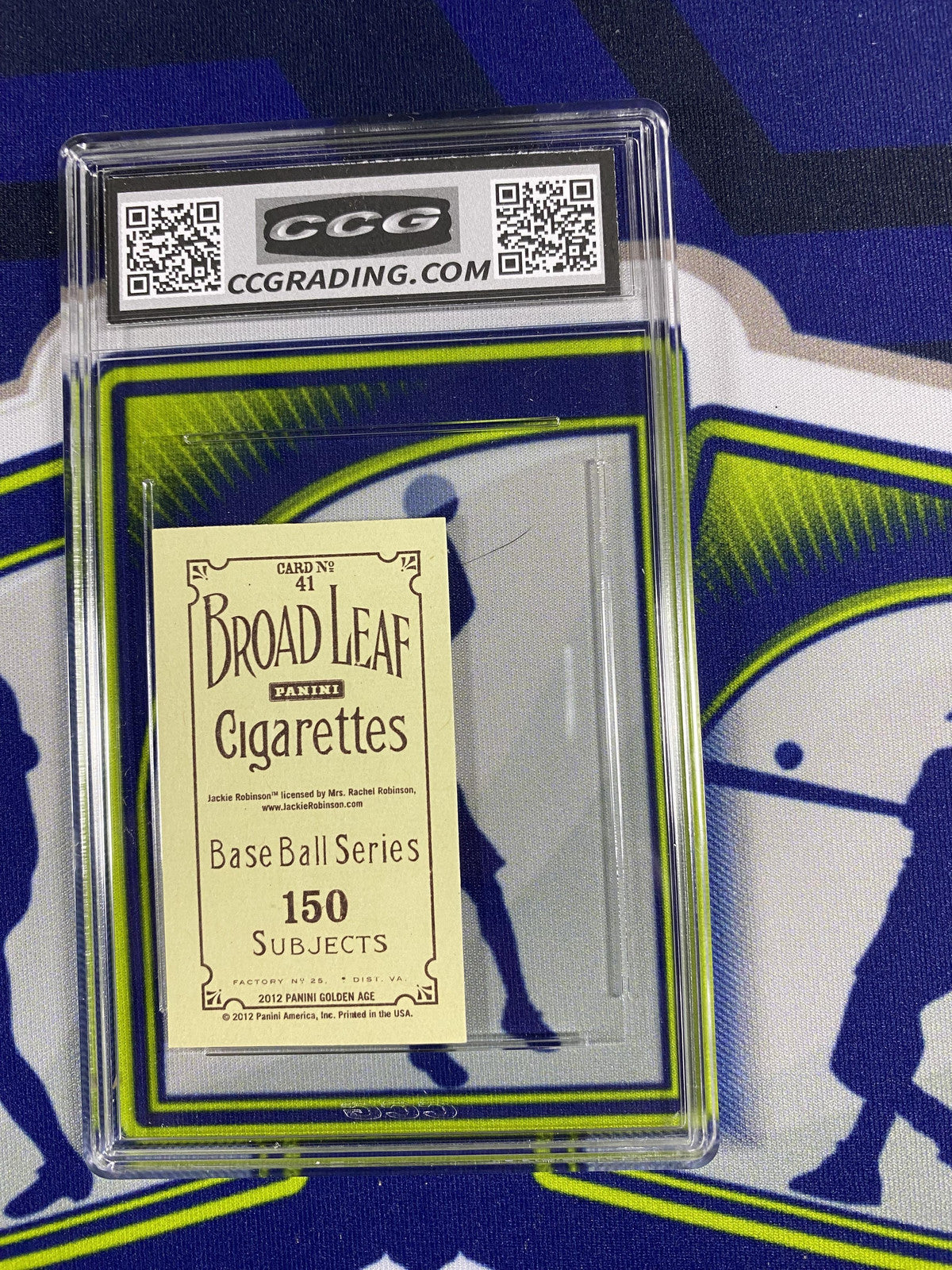 Jackie Robinson 2012 Panini Golden Age 41 CCG 10 RC