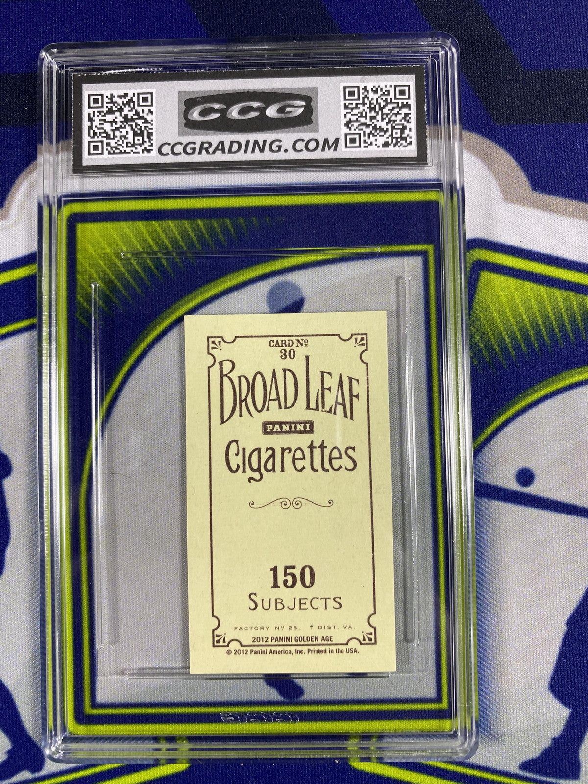 Charlie Chaplin 2012 Panini Golden Age 30 CCG 9.5 RC
