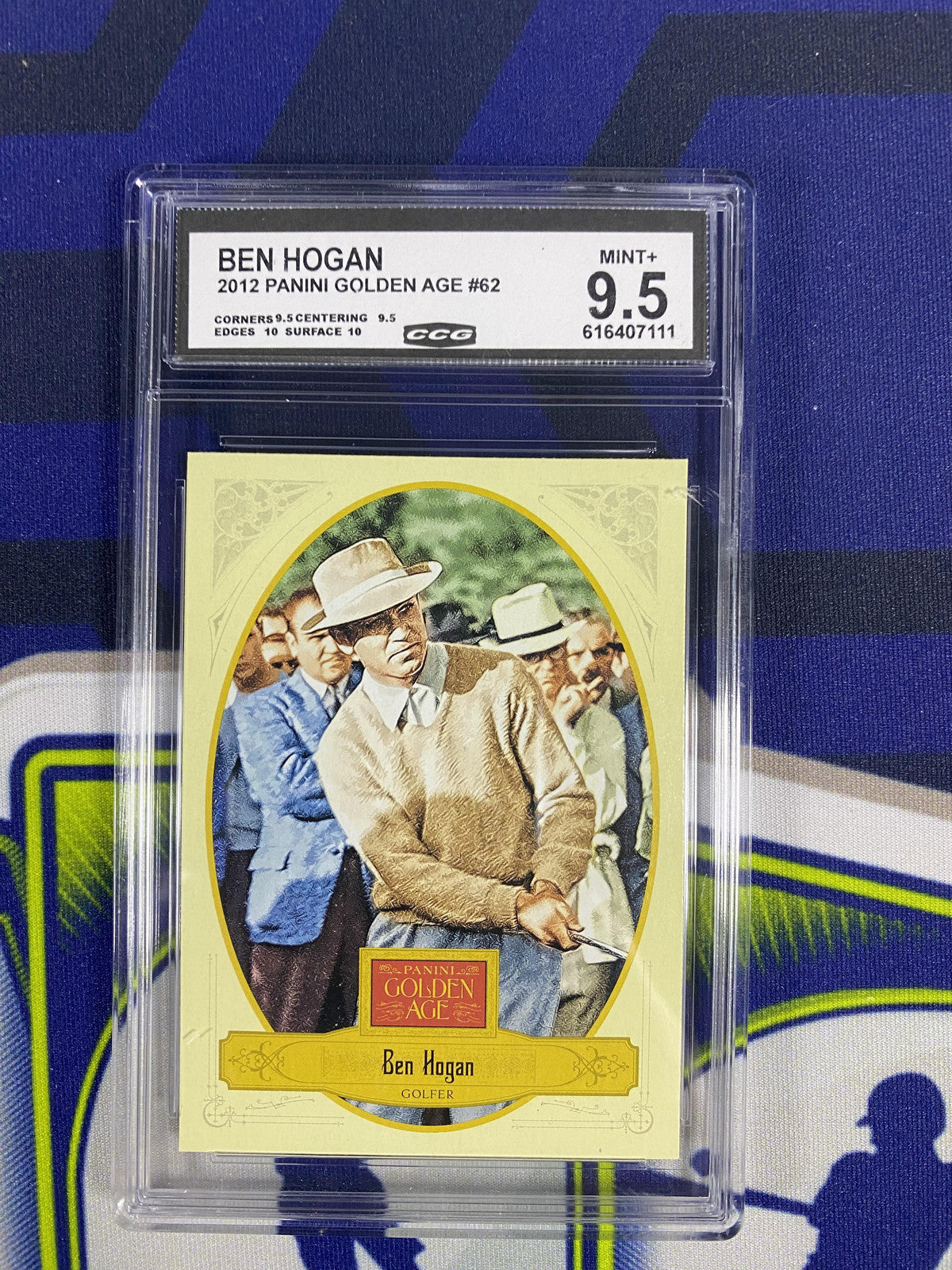 Ben Hogan 2012 Panini Golden Age 62 CCG 10 RC