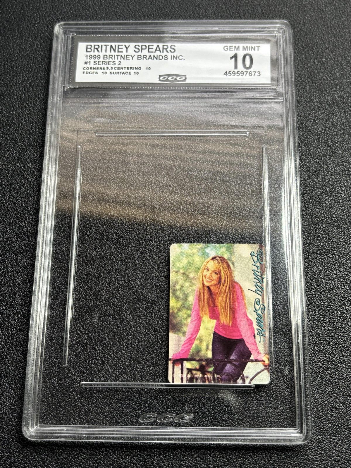 Britney Spears 1999 Series 2 Britney Brands Inc. CCG 10
