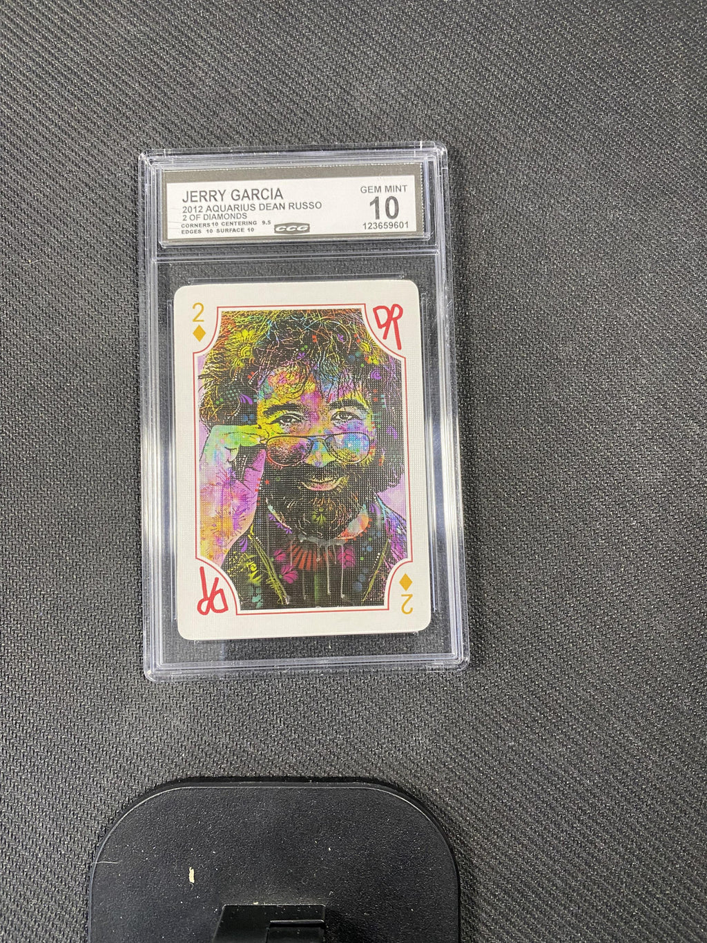 Jerry Garcia 2012 Aquaris 2 of Diamonds CCG 10 RC