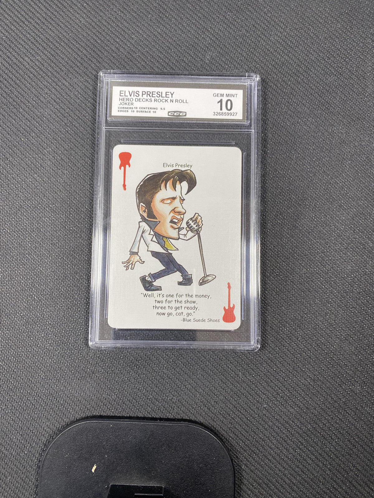Elvis Presley 2022 Hero Decks Rock N' Roll Joker CCG 10 RC